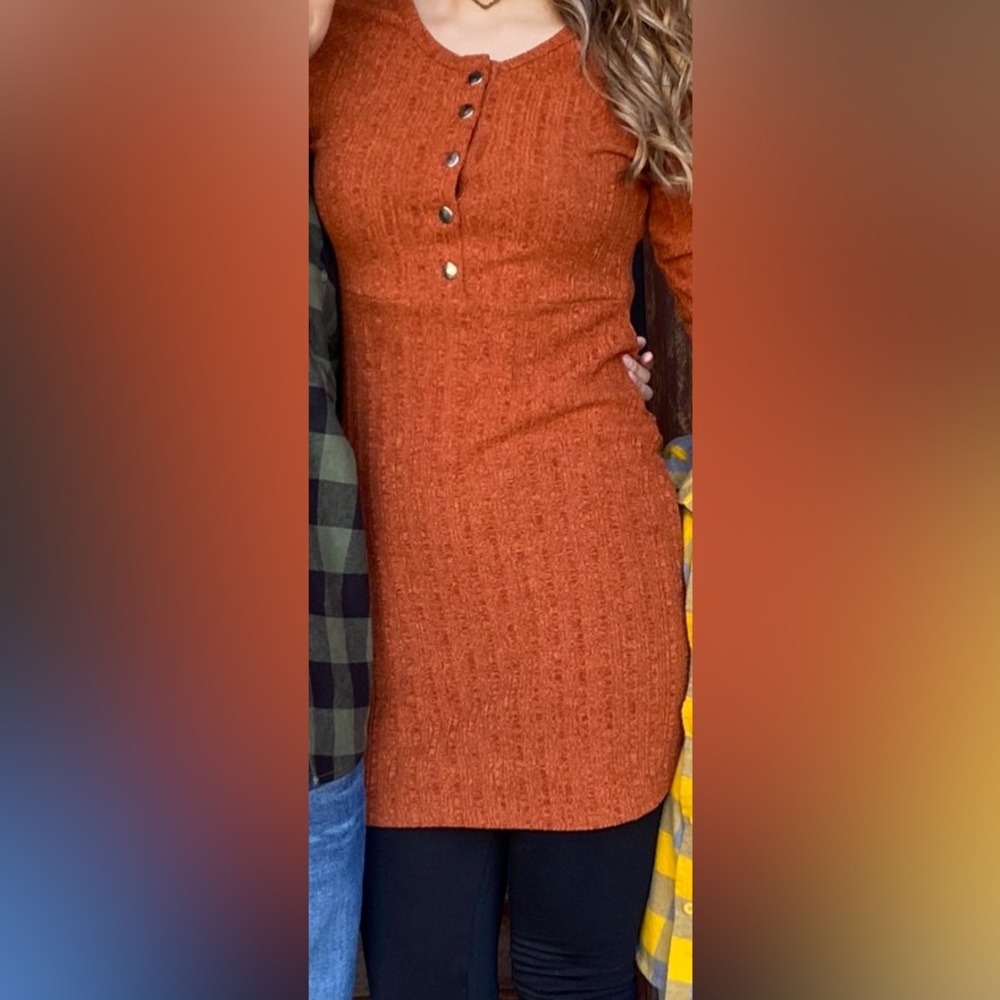 Burnt Orange Dress